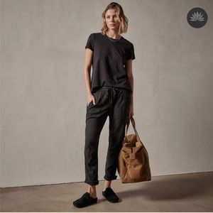 James Perse Black Soft Drape Pants Sz 0, worn once